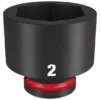 Milwaukee Tools Milwaukee Shockwave Impact Duty 3/4" Drive 2" Standard 6 Point Socket 49-66-6323