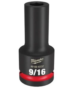 Milwaukee Tools Milwaukee Shockwave Impact Duty 3/4" Drive 9/16" Deep 6 Point Socket 49-66-6332