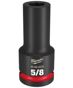 Milwaukee Tools Milwaukee Shockwave Impact Duty 3/4" Drive 5/8" Deep 6 Point Socket 49-66-6333