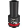 Milwaukee Tools Milwaukee Shockwave Impact Duty 3/4" Drive 11/16" Deep 6 Point Socket 49-66-6334