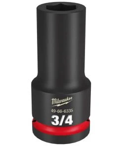Milwaukee Tools Milwaukee Shockwave Impact Duty 3/4" Drive 3/4" Deep 6 Point Socket 49-66-6335