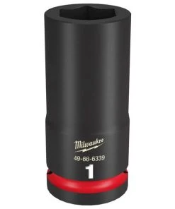 Milwaukee Tools Milwaukee Shockwave Impact Duty 3/4" Drive 1" Deep 6 Point Socket 49-66-6339