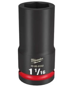 Milwaukee Tools Milwaukee Shockwave Impact Duty 3/4" Drive 1-1/16" Deep 6 Point Socket 49-66-6340
