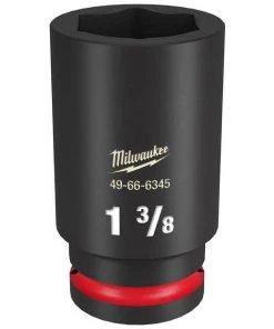 Milwaukee Tools Milwaukee Shockwave Impact Duty 3/4" Drive 1-3/8" Deep 6 Point Socket 49-66-6345