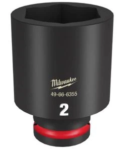 Milwaukee Tools Milwaukee Shockwave Impact Duty 3/4" Drive 2" Deep 6 Point Socket 49-66-6355