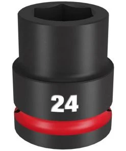 Milwaukee Tools Milwaukee Shockwave Impact Duty 3/4" Drive 24mm Standard 6 Point Socket 49-66-6362