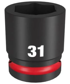 Milwaukee Tools Milwaukee Shockwave Impact Duty 3/4" Drive 31mm Standard 6 Point Socket 49-66-6369