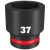 Milwaukee Tools Milwaukee Shockwave Impact Duty 3/4" Drive 37mm Standard 6 Point Socket 49-66-6375