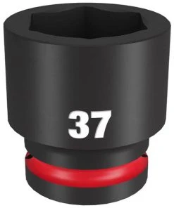 Milwaukee Tools Milwaukee Shockwave Impact Duty 3/4" Drive 37mm Standard 6 Point Socket 49-66-6375