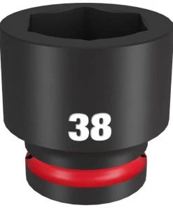 Milwaukee Tools Milwaukee Shockwave Impact Duty 3/4" Drive 38mm Standard 6 Point Socket 49-66-6376