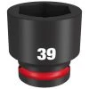 Milwaukee Tools Milwaukee Shockwave Impact Duty 3/4" Drive 39mm Standard 6 Point Socket 49-66-6377