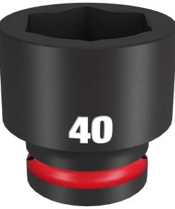 Milwaukee Tools Milwaukee Shockwave Impact Duty 3/4" Drive 40mm Standard 6 Point Socket 49-66-6378