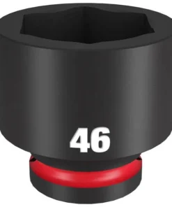 Milwaukee Tools Milwaukee Shockwave Impact Duty 3/4" Drive 46mm Standard 6 Point Socket 49-66-6384