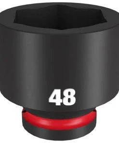Milwaukee Tools Milwaukee Shockwave Impact Duty 3/4" Drive 48mm Standard 6 Point Socket 49-66-6386