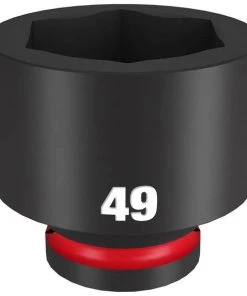 Milwaukee Tools Milwaukee Shockwave Impact Duty 3/4" Drive 49mm Standard 6 Point Socket 49-66-6387