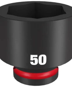 Milwaukee Tools Milwaukee Shockwave Impact Duty 3/4" Drive 50mm Standard 6 Point Socket 49-66-6388