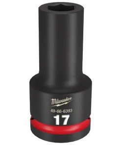 Milwaukee Tools Milwaukee Shockwave Impact Duty 3/4" Drive 17mm Deep 6 Point Socket 49-66-6393