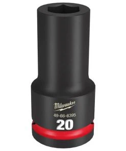 Milwaukee Tools Milwaukee Shockwave Impact Duty 3/4" Drive 20mm Deep 6 Point Socket 49-66-6395