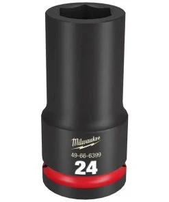 Milwaukee Tools Milwaukee Shockwave Impact Duty 3/4" Drive 24mm Deep 6 Point Socket 49-66-6399