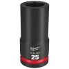 Milwaukee Tools Milwaukee Shockwave Impact Duty 3/4" Drive 25mm Deep 6 Point Socket 49-66-6400