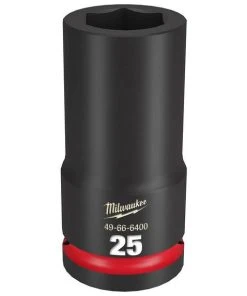 Milwaukee Tools Milwaukee Shockwave Impact Duty 3/4" Drive 25mm Deep 6 Point Socket 49-66-6400