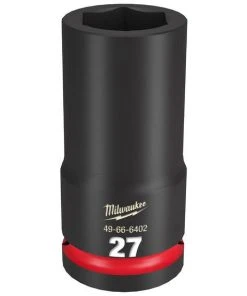 Milwaukee Tools Milwaukee Shockwave Impact Duty 3/4" Drive 27mm Deep 6 Point Socket 49-66-6402