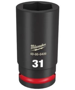 Milwaukee Tools Milwaukee Shockwave Impact Duty 3/4" Drive 31mm Deep 6 Point Socket 49-66-6406