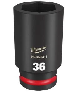 Milwaukee Tools Milwaukee Shockwave Impact Duty 3/4" Drive 36mm Deep 6 Point Socket 49-66-6411