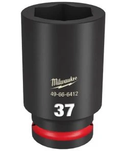 Milwaukee Tools Milwaukee Shockwave Impact Duty 3/4" Drive 37mm Deep 6 Point Socket 49-66-6412