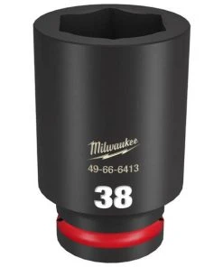 Milwaukee Tools Milwaukee Shockwave Impact Duty 3/4" Drive 38mm Deep 6 Point Socket 49-66-6413
