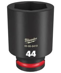 Milwaukee Tools Milwaukee Shockwave Impact Duty 3/4" Drive 44mm Deep 6 Point Socket 49-66-6419
