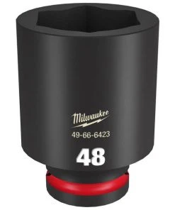 Milwaukee Tools Milwaukee Shockwave Impact Duty 3/4" Drive 48mm Deep 6 Point Socket 49-66-6423