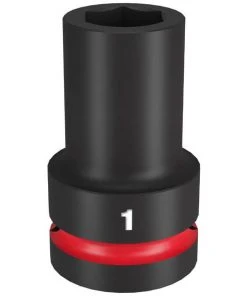Milwaukee Tools Milwaukee Shockwave Impact Duty 1" Drive 1" Deep 6 Point Socket 49-66-6504