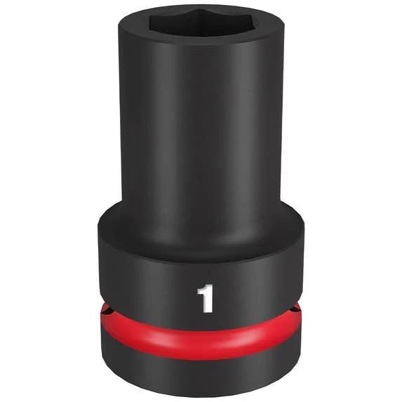 Milwaukee Tools Milwaukee Shockwave Impact Duty 1" Drive 1" Deep 6 Point Socket 49-66-6504 3 Milwaukee Tools Milwaukee Shockwave Impact Duty 1" Drive 1" Deep 6 Point Socket 49-66-6504