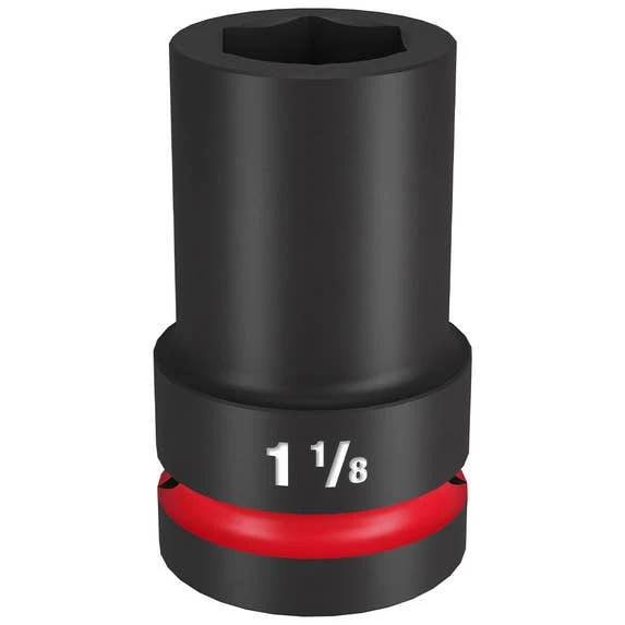 Milwaukee Tools Milwaukee Shockwave Impact Duty 1" Drive 1-1/8" Deep 6 Point Socket 49-66-6506 3 Milwaukee Tools Milwaukee Shockwave Impact Duty 1" Drive 1-1/8" Deep 6 Point Socket 49-66-6506