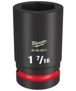 Milwaukee Tools Milwaukee Shockwave Impact Duty 1" Drive 1-7/16" Deep 6 Point Socket 49-66-6511