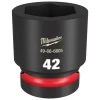 Milwaukee Tools Milwaukee Shockwave Impact Duty 1" Drive 42mm Standard 6 Point Socket 49-66-6605 -Milwaukee Tool-shop 49 66 6605 hmpsws2qcpxzmn61