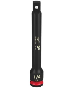 Milwaukee Tools Milwaukee Shockwave Impact Duty 1/4" Drive 3" Socket Extension 49-66-6700