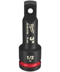 Milwaukee Tools Milwaukee Shockwave Impact Duty 1/2" Drive 3" Socket Extension 49-66-6706