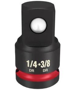 Milwaukee Tools Milwaukee Shockwave Impact Duty 1/4" To 3/8" Drive Socket Adapter 49-66-6720