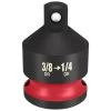 Milwaukee Tools Milwaukee Shockwave Impact Duty 3/8" To 1/4" Drive Reducer 49-66-6722 2 Milwaukee Tools Milwaukee Shockwave Impact Duty 3/8" To 1/4" Drive Reducer 49-66-6722 -Milwaukee Tool-shop 49 66 6722 uyztnawpltfsablu