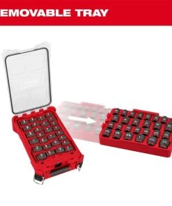 Milwaukee Tools Milwaukee 27Pc. SHOCKWAVE Impact Duty 1/2" Drive Metric & SAE PACKOUT Standard Socket Set 49-66-6804 -Milwaukee Tool-shop 49 66 6804 3