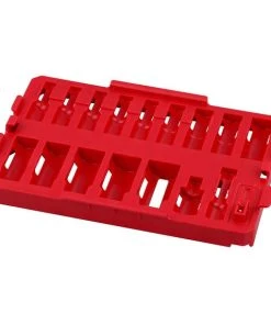Milwaukee Tools Milwaukee 17Pc. Impact Socket 3/8" Drive SAE Deep Socket Tray (Tray Only) 49-66-6830