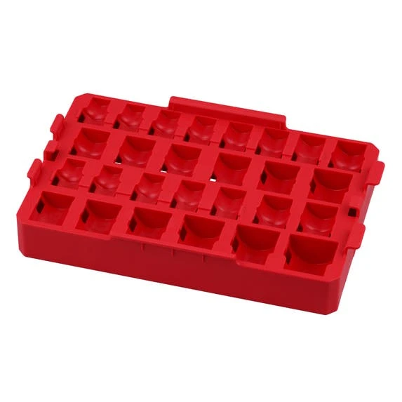 Milwaukee Tools Milwaukee 27Pc. Impact Socket 1/2" Drive SAE Standard Socket Tray (Tray Only) 49-66-6834 3 Milwaukee Tools Milwaukee 27Pc. Impact Socket 1/2" Drive SAE Standard Socket Tray (Tray Only) 49-66-6834