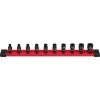 Milwaukee Tools Milwaukee 10 Piece Shockwave Impact Duty 1/4" Drive SAE Standard Socket Set 49-66-7000