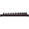 Milwaukee Tools Milwaukee 14 Piece Shockwave Impact Duty 1/4" Drive Metric Standard 6 Point Socket Set 49-66-7002 -Milwaukee Tool-shop 49 66 7002 lzybawkgigd9n0r5