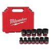 Milwaukee Tools Milwaukee 12 Piece Shockwave Impact Duty 1/2" Drive SAE Standard 6 Point Socket Set 49-66-7010 1 Milwaukee Tools Milwaukee 12 Piece Shockwave Impact Duty 1/2" Drive SAE Standard 6 Point Socket Set 49-66-7010 -Milwaukee Tool-shop 49 66 7010 m0f5rqenrkofhcli