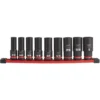 Milwaukee Tools Milwaukee 9 Piece Shockwave Impact Duty 1/2" Drive SAE Deep 6 Point Socket Set 49-66-7022 -Milwaukee Tool-shop 49 66 7022 7ipvc5skfnkghm3b