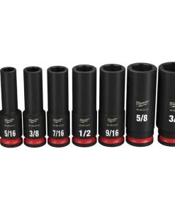 Milwaukee Tools Milwaukee 8 Piece Shockwave Impact Duty 3/8" Drive SAE Deep 6 Point Socket Set 49-66-7024 -Milwaukee Tool-shop 49 66 7024 2 iazg0s6ot16wmwyv