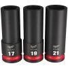 Milwaukee Tools Milwaukee 3 Piece Shockwave Impact Duty 1/2" Drive Metric Deep 6 Point Socket Set 49-66-7025 -Milwaukee Tool-shop 49 66 7025 ednrj4uzy9msb8c9